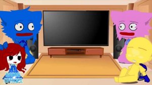 Poppy Playtime React To Memes And Tiktok Part 6 II Gacha Club II Naomi Official