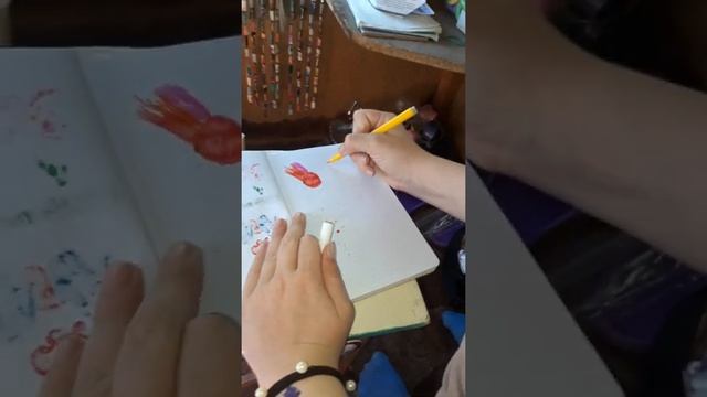 Рисуем комету получается? смотреть онлайн