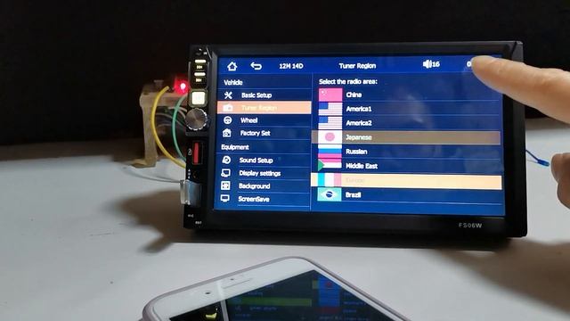 2 DIN Wireless CarPlay Wireless Android Auto Car Radio FS06W смотреть онлайн