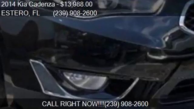 2014 Kia Cadenza Premium 4dr Sedan for sale in ESTERO, FL 33 смотреть онлайн