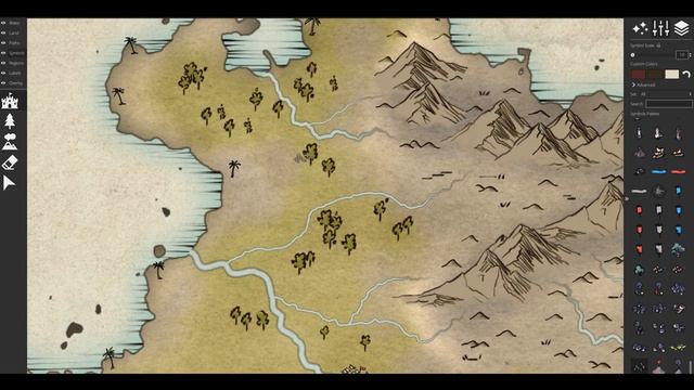 Making a D&D Map In a Day (Wonderdraft Timelapse) [Free Download] смотреть онлайн