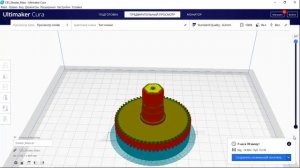 Шестерня на 3D принтере