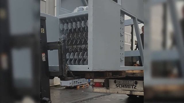 Отгрузка раскиповывателя для прессованных ПЭТ бутылок смотреть онлайн