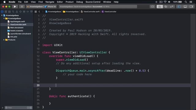 How to run code after a delay using asyncAfter() and perform() – Swift 5 смотреть онлайн
