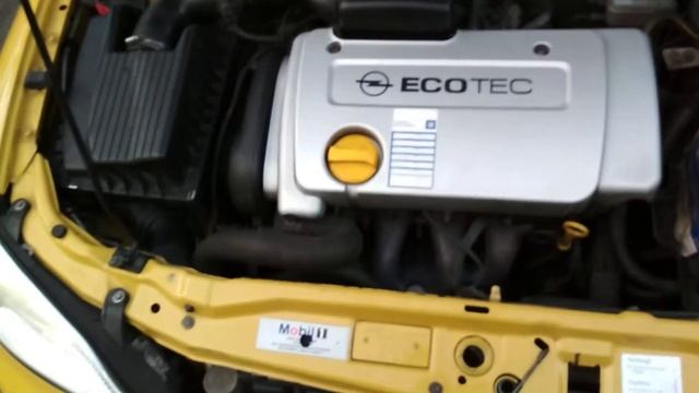 Opel Astra G 1.6 стук со стороны мотора или ГРМ