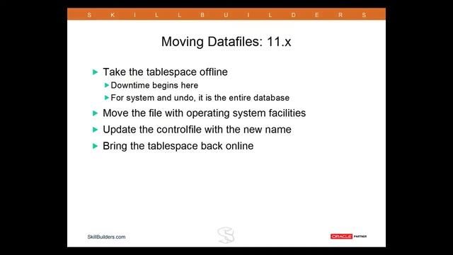 How to Move a Datafile in Oracle Database - Part 1 смотреть онлайн