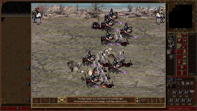 [Heroes 3 HOTA] Dread Knights vs Naga Queens смотреть онлайн