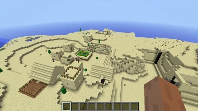 Сид для генерации деревни с храмом для Minecraft 1.4.7-1.5.2 #8 (Много золота) смотреть онлайн