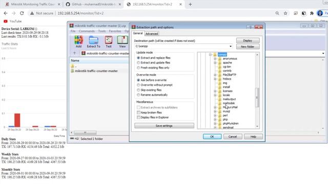Mikrotik Monitoring Traffic Counter dengan PHP dan Database смотреть онлайн