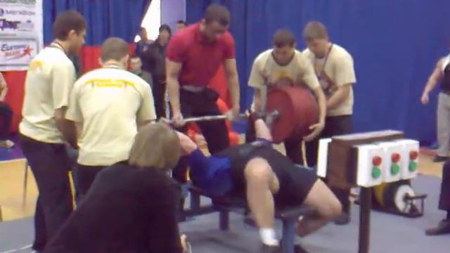 Bench Press World Junior Records 330kg.Виктор Найденов до110кг смотреть онлайн