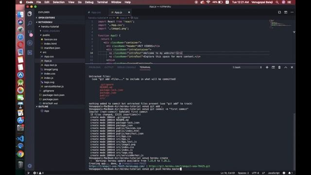 Deploy your react app to Heroku under 3 minutes! смотреть онлайн