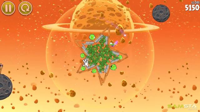 Angry Birds Space - Eggsteroids E-5 смотреть онлайн