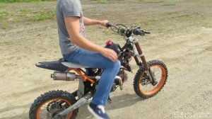 В первый раз на питбайке | Обзор питбайка JMC -160MX