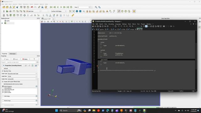 Flow through Duct - OpenFOAM Tutorial смотреть онлайн