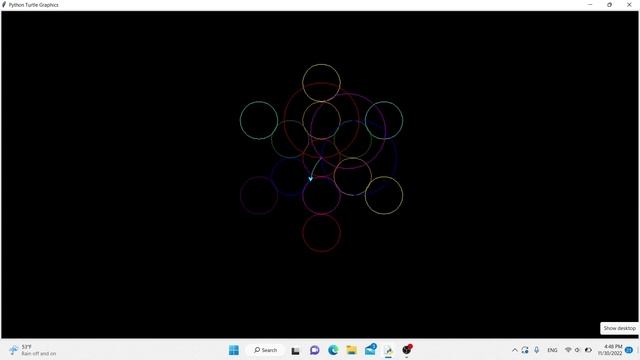 Metatron's Cube using Python Turtle - Sacred Geometry Edition смотреть онлайн