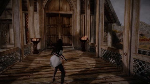 SKYRIM Smooth Dual Wield Idle / 스카이림 쌍수 대기 모션