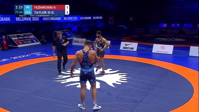 ?? David Taylor Vs. Hassan Yazdani ??  |  World Championship Finals