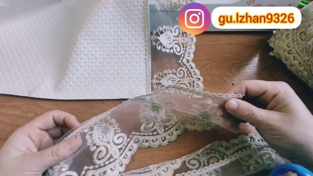 Дастархан бұрыш онай түрде тігу #Дастарханды оңай тигу#Скатерть тигу #мастер класс#адеми дастархан смотреть онлайн