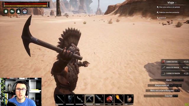 COMO CONSEGUIR LAS ARMAS DE HUESO DE DRAGON en CONAN EXILES смотреть онлайн