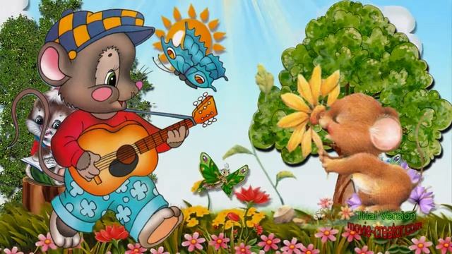 КАКОЙ ЧУДЕСНЫЙ ДЕНЬ!!! Видеоролик создан из коллажей автора смотреть онлайн