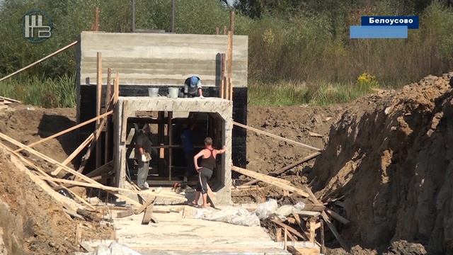 Восстановление плотины г.Белоусово смотреть онлайн