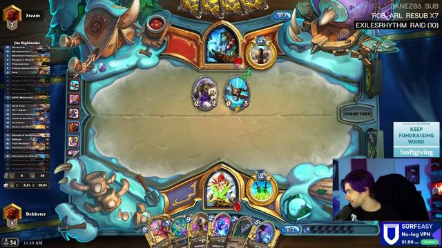 Necrium Highlander Rogue FINALLY WORKS?! | Descent of Dragons | Hearthstone Expansion смотреть онлайн