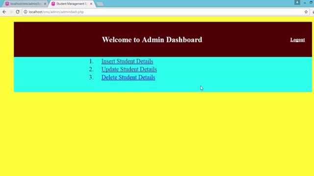 Project in PHP in Hindi Part 9 : Logout and Back to Dashboard in Admin Panel смотреть онлайн