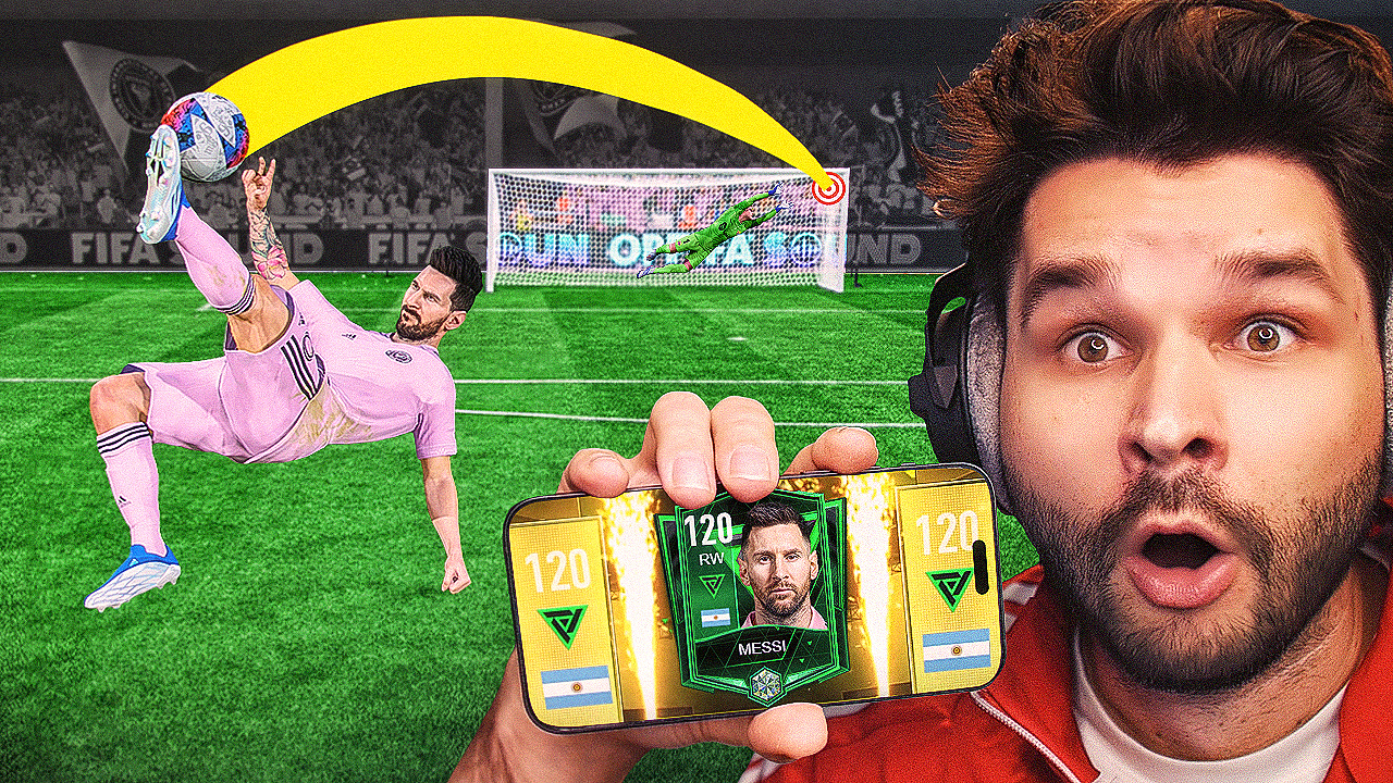 1 НЕВЕРОЯТНЫЙ Гол = 1 ПАК в ФИФА МОБАЙЛ... но Я Играю ВПЕРВЫЕ!! смотреть онлайн