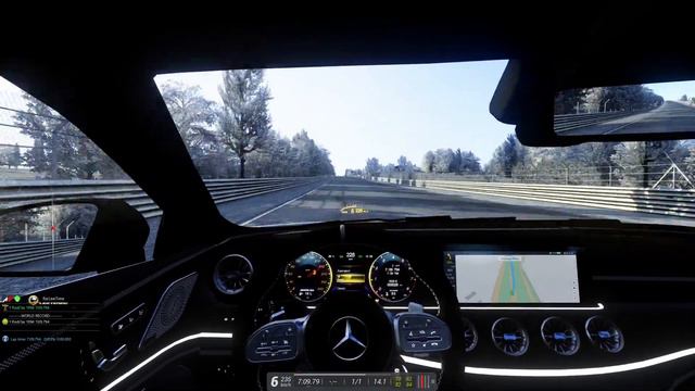 Mercedes Benz AMG GT63s - Nurburgring Tourist - #11 7:09.79 Assetto Corsa смотреть онлайн