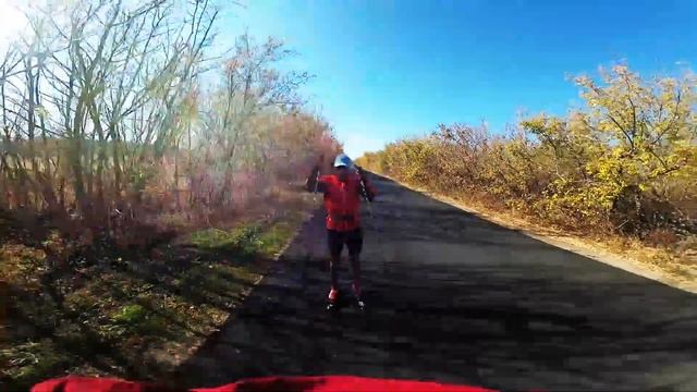 Лыжероллеры по автомобильным дорогам смотреть онлайн