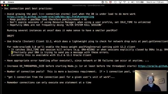 Heterogeneous Connection Pooling for node-oracledb смотреть онлайн