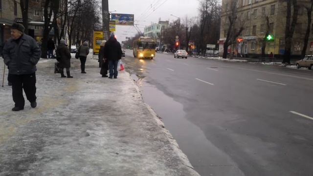 Тролейбус ТРОЛЗА 682Г-016.02 за маршрутом #3 місто Харків