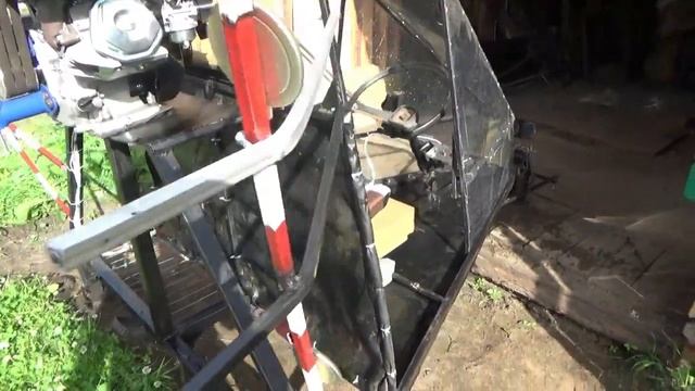 Аэросани "Стриж". Сделал пол и заднюю стенку. смотреть онлайн