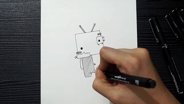Alien Drawing || How To Draw A Cute Alien Drawing || Step By Step || Doodle Art смотреть онлайн