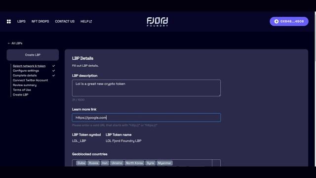 How to create a Liquidity Bootstrapping Pool (LBP) on Fjord смотреть онлайн