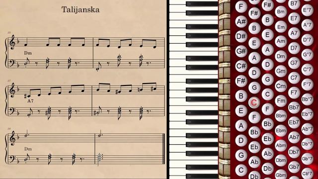 Talijanska - Waltz Accordion Tutorial смотреть онлайн