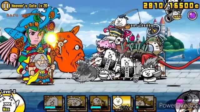 The Battle Cats - The Angels Strike! • Heaven's Gate Lv20 смотреть онлайн