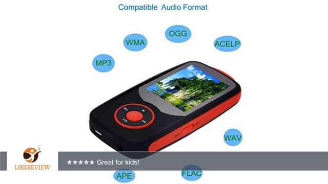 FecPecu Music Player, 8GB Bluetooth MP3 Player Hi-Fi Sound 50 Hours Playback, Portable Audio Player смотреть онлайн