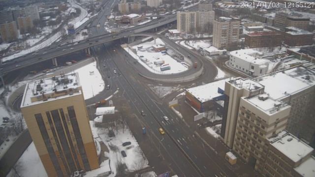 Москва - Нижегородская улица - веб камера 03.01.2021, 09:56 смотреть онлайн