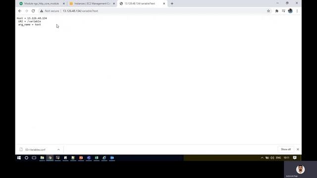 NGINX Variables смотреть онлайн