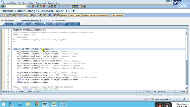 SAP ABAP Parallel Processing - Part 2 | Real time example ( Part 1 ) смотреть онлайн