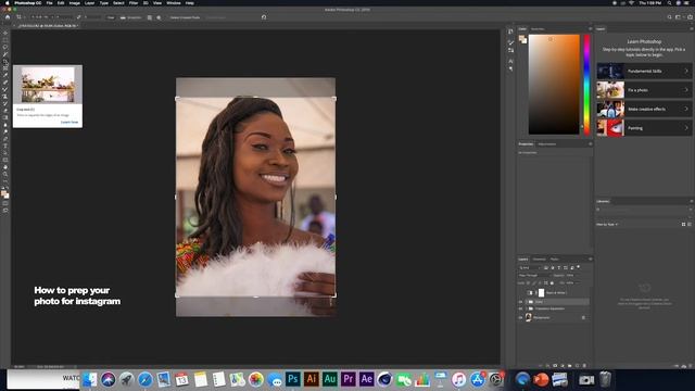 Photoshop 2020 | How to save photos for instagram смотреть онлайн