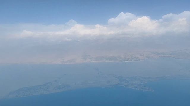 Полёт над Иссык-Кулем | рейс Тамчы - Ош | Кыргызстан смотреть онлайн