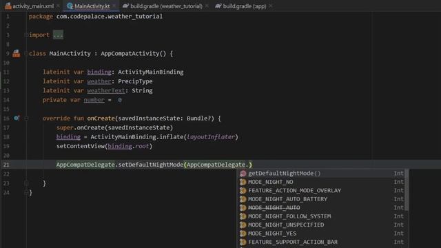 Weather Animation View UI Effect in Android Studio Tutorial (Android UI 2020) смотреть онлайн