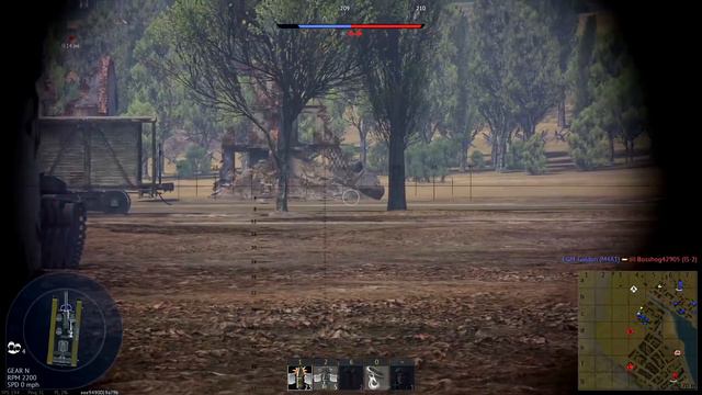War Thunder - T28 "A Young Adolescent Doom Turtle" смотреть онлайн