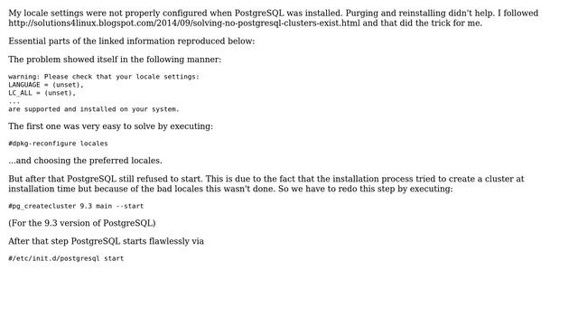 Databases: Why won't PostgreSQL 9.3 start on Ubuntu? (6 Solutions!!) смотреть онлайн