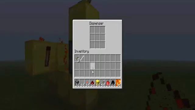 Minecraft-How To Make A Automatic Dispenser Gun! смотреть онлайн