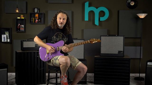Ibanez LB1-VL Lari Basilio signature elektromos gitár смотреть онлайн