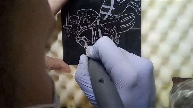 Ручная гравировка по стеклу (#6) Погоня (ГЕРБ) Часть 2 смотреть онлайн