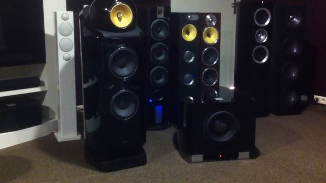 B&W 802 Diamond / McIntosh MX121 Home Theater - www.iear.nl смотреть онлайн